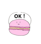 ゆるマカロン（個別スタンプ：15）