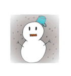 雪だるまスタンプ（その他諸々）（個別スタンプ：1）
