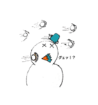 雪だるまスタンプ（その他諸々）（個別スタンプ：16）