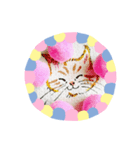 まゆにゃんず(ΦωΦ)イラスト（個別スタンプ：1）