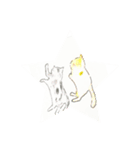 まゆにゃんず(ΦωΦ)イラスト（個別スタンプ：3）
