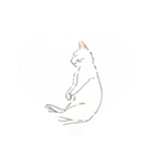 まゆにゃんず(ΦωΦ)イラスト（個別スタンプ：6）