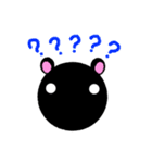 クロウサギ丸（個別スタンプ：10）