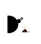 クロウサギ丸（個別スタンプ：13）