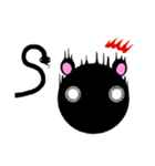 クロウサギ丸（個別スタンプ：14）