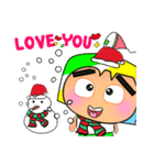 Natsumi^^...17Merry Christmas.（個別スタンプ：11）