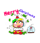 Natsumi^^...17Merry Christmas.（個別スタンプ：12）