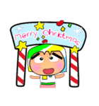 Natsumi^^...17Merry Christmas.（個別スタンプ：14）