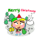 Natsumi^^...17Merry Christmas.（個別スタンプ：34）