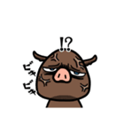 かわいい豚の日常会話（個別スタンプ：6）