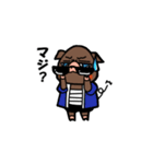 かわいい豚の日常会話（個別スタンプ：7）