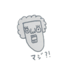 ほっこりへた絵（個別スタンプ：3）