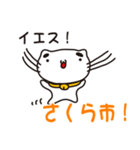 栃木県さくら市の人が使えるスタンプ（個別スタンプ：17）