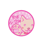 丸の中の動物たち（個別スタンプ：10）