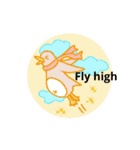 丸の中の動物たち（個別スタンプ：20）