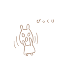 ウサギは今日何してる？（個別スタンプ：13）
