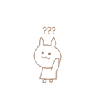 ウサギは今日何してる？（個別スタンプ：16）