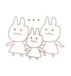 ウサギは今日何してる？（個別スタンプ：17）