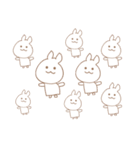 ウサギは今日何してる？（個別スタンプ：21）