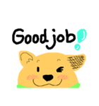 犬のぷるたくん(English)（個別スタンプ：5）