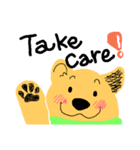 犬のぷるたくん(English)（個別スタンプ：7）