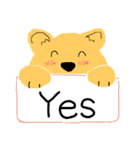 犬のぷるたくん(English)（個別スタンプ：11）