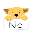 犬のぷるたくん(English)（個別スタンプ：12）