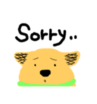 犬のぷるたくん(English)（個別スタンプ：13）