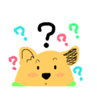 犬のぷるたくん(English)（個別スタンプ：14）