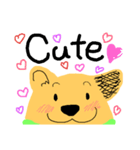 犬のぷるたくん(English)（個別スタンプ：16）
