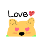 犬のぷるたくん(English)（個別スタンプ：17）