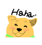 犬のぷるたくん(English)（個別スタンプ：21）