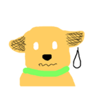 犬のぷるたくん(English)（個別スタンプ：22）