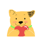 犬のぷるたくん(English)（個別スタンプ：27）