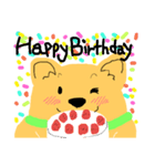 犬のぷるたくん(English)（個別スタンプ：29）