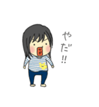 真顔の2歳児_よく使う言葉（個別スタンプ：16）
