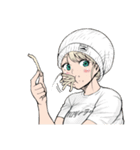 エルフさんは痩せられない。（個別スタンプ：8）