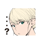 エルフさんは痩せられない。（個別スタンプ：36）