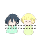 2人†の日常（個別スタンプ：16）