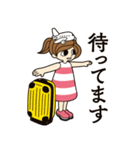 ヒコーキ女子の生活 2（個別スタンプ：25）
