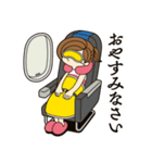 ヒコーキ女子の生活 2（個別スタンプ：26）