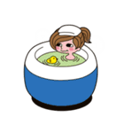 ヒコーキ女子の生活 2（個別スタンプ：35）