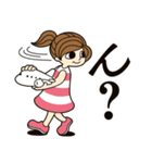 ヒコーキ女子の生活 2（個別スタンプ：37）
