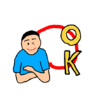 腕組みお兄さん（個別スタンプ：3）