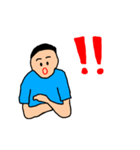 腕組みお兄さん（個別スタンプ：7）