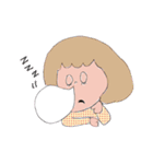 ボブちゃんの秋冬日常（個別スタンプ：7）