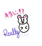 くまぴんの2日目（個別スタンプ：3）