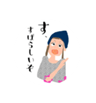 女子のお気持ちスタンプ（個別スタンプ：7）