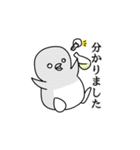 研究室で忙しいペンギン（個別スタンプ：17）