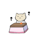 ねこかむり（冬）（個別スタンプ：3）